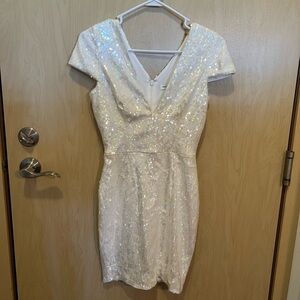 Dress the population sequin dress